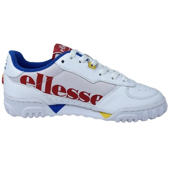 Ellesse Men’s Tanker LO OG LTHR AF White Athletic Sneakers Lace Up Shoes 7 New - Picture 5 of 12
